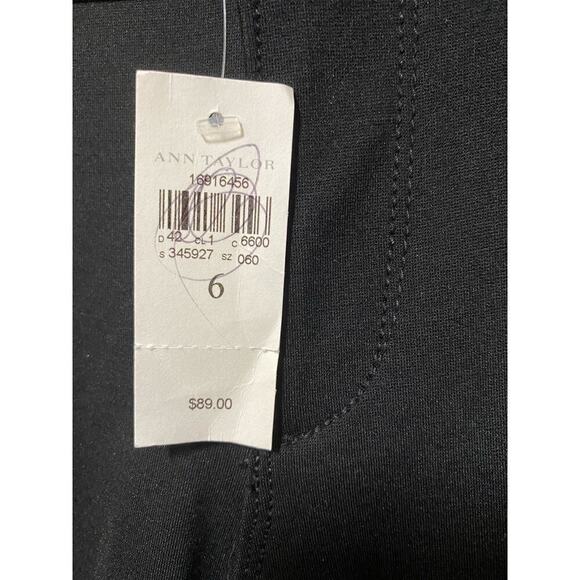 NWT Ann Taylor black Jegging stretch Jeans women’s Size 6 - Picture 5 of 8